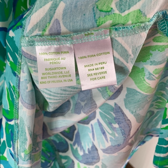 Lilly Pulitzer Multi-Colored Scoop Neck Dress - Picture 4 of 5